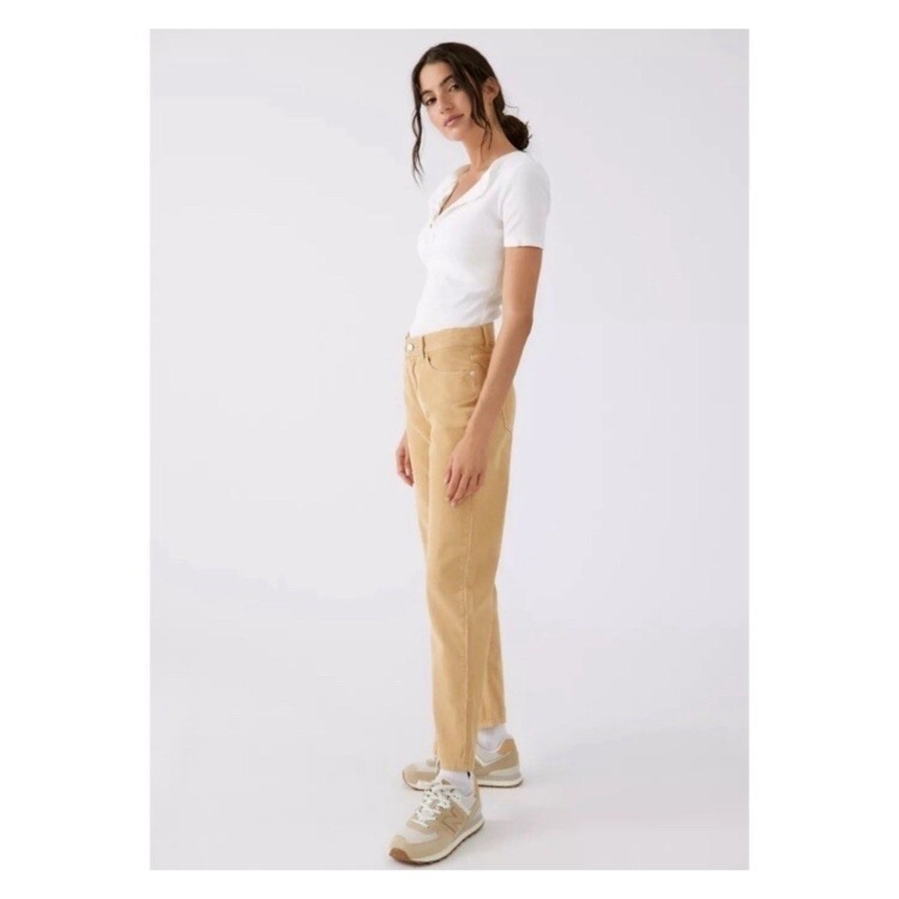 NWT Urban Outfitters BDG Pegged Cowboy Tan Corduroy Pants Womens 31 Western